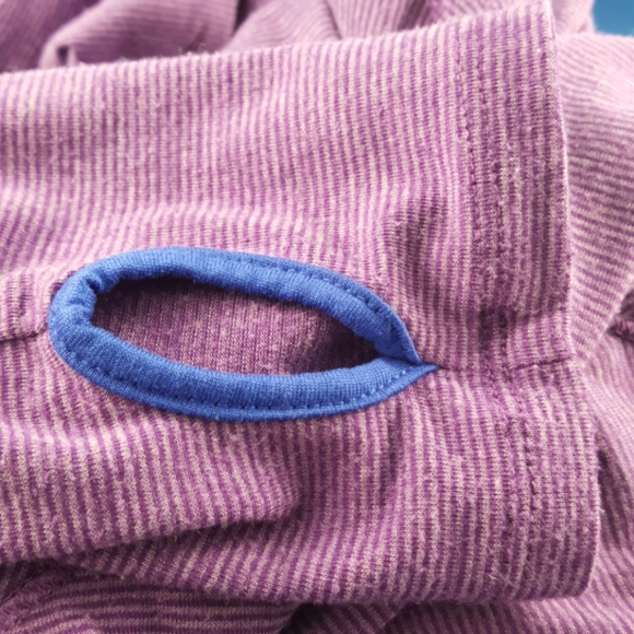 CHAMPION Long-sleep Athletic Soft Purple Top (XL) - Picture 7 of 10